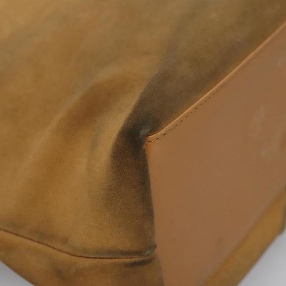 GUCCI Hand Bag Suede Beige Auth ti2755 - Picture 16 of 16